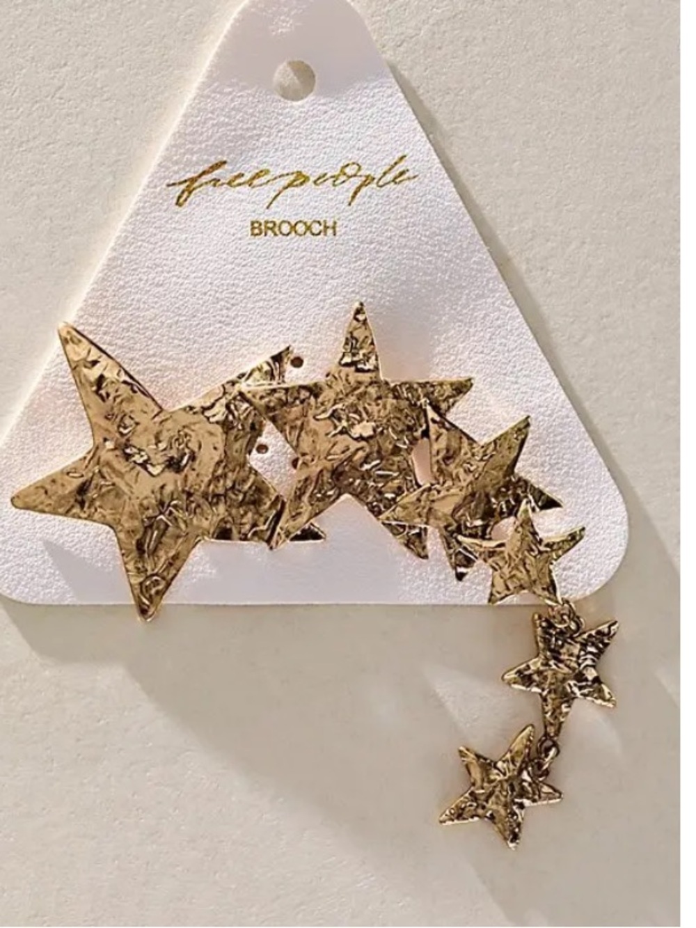 Free People Shooting Stars Brooch NWT